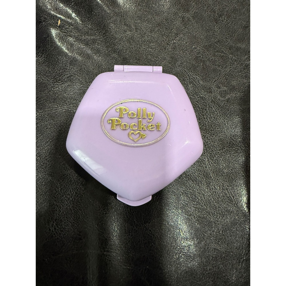Polly Pocket Lavender Compact House Playset Vintage Bluebird Toys‎